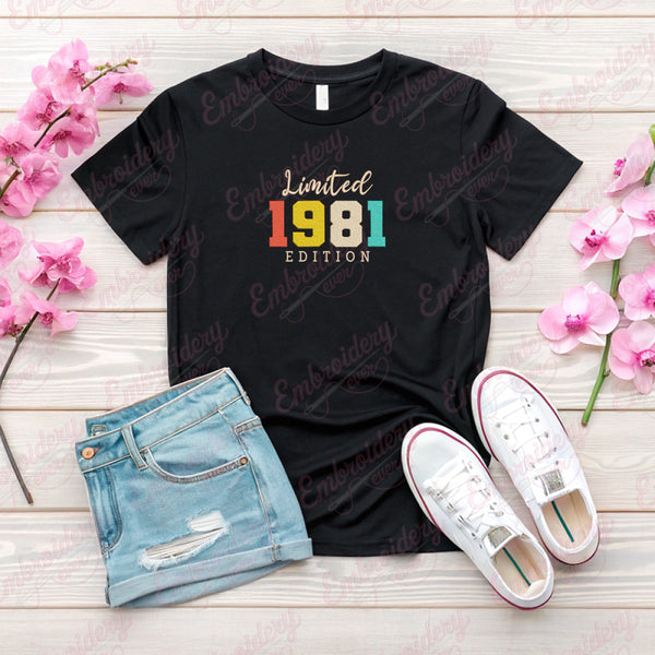 Limited 1981 Edition Embroidery Design