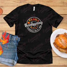 Family Thanksgiving Embroidery Design