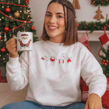Christmas Clothesline Embroidery Design