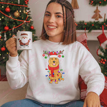 Christmas Golden Retriever Embroidery Design