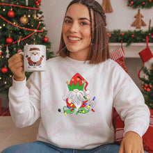 Christmas Gnome Elf Embroidery Design