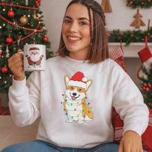 Christmas Corgi Delight Embroidery Design