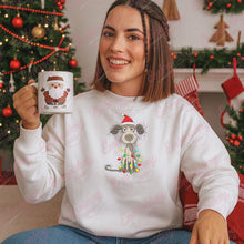 Christmas Dog Delight Embroidery Design