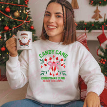 Candy Cane Christmas Club Embroidery Design