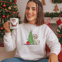 Christmas Tree Time With Max Embroidery Design