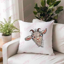 Crazy Goat Embroidery Design