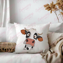Funny Cattle Cow Embroidery Design