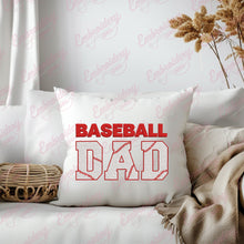 Baseball Dad Embroidery Design