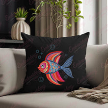 Rainbow Fish Embroidery Design