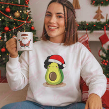 Christmas Avocado Applique Machine Embroidery Design