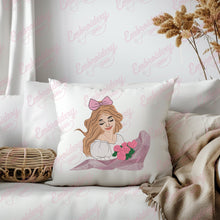 Beautiful Girl Machine Embroidery Design