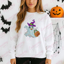Cute Halloween Ghost Embroidery Design
