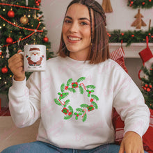 Christmas Wreath Embroidery Design