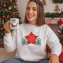 Christmas Holiday Bloom Embroidery Design