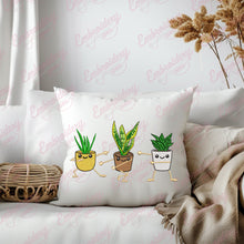 Funny Houseplant Embroidery Design