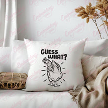 Guess What Chicken Butt Embroidery Design