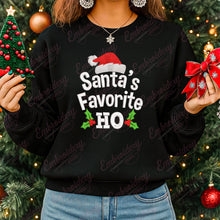Christmas Santa's Favorite Ho Embroidery Design