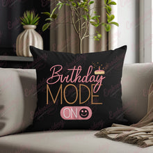 Birthday Mode On Embroidery Design