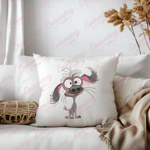 Messy Puppy Dog Embroidery Design