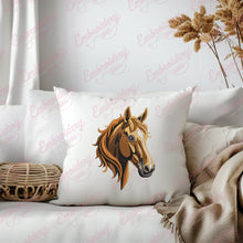 Elegant Horse Head Embroidery Design