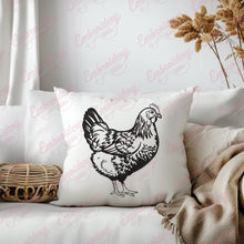 Chicken Embroidery Design