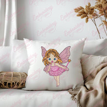 Cute Little Fairy Girl Embroidery Design