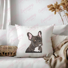 French Bulldog Embroidery Design