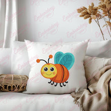 Funny Honey Bee Embroidery Design
