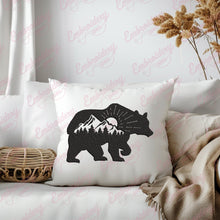 Bear Mountain Embroidery Design