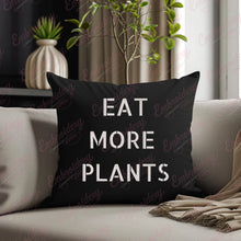 Eat More Plants Embroidery Design