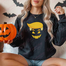 Trumpkin Funny Halloween Pumpkin Embroidery Design