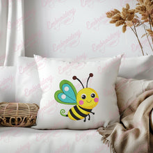 Cute Bee Embroidery Design