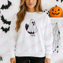 Chicken Ghost Halloween Embroidery Design