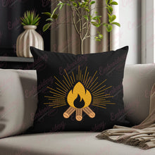 Campfire Embroidery Design