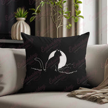 Cat With Moon Embroidery Design