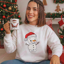 Cute Little Snowman Christmas Embroidery Design