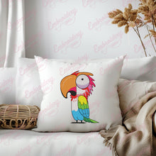 Macaw Parrot Bird Embroidery Design