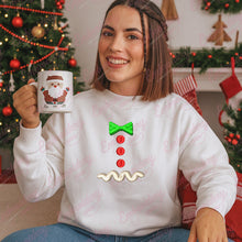 Gingerbread Man Attire Christmas Embroidery Design