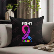 Fight Cancer Ribbon For Cancer Awareness Embroidery Design