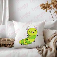 Cat-Erpillar Funny Caterpillar Cat Embroidery Design