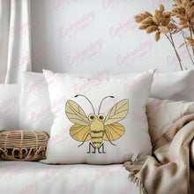 Funny Moth Embroidery Design