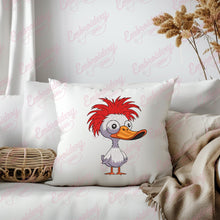 Funny Duck Embroidery Design