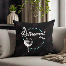 Golf Retirement Plan Embroidery Design