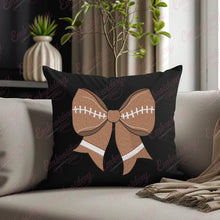 American Football Coquette Bow Embroidery Design