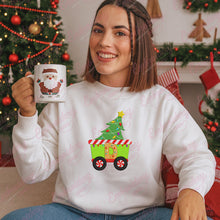 Christmas Train Delight Embroidery Design