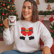 Christmas Santa Belt Bow Embroidery Design