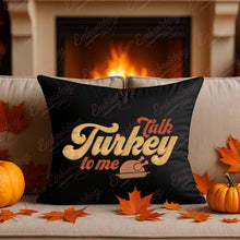 Thanksgiving Talk Turkey To Me Embroidery Design