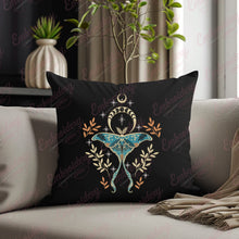 Mystical Moth and Moon Phases Embroidery Design