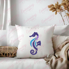 Elegant Seahorse Embroidery Design