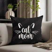 Cat Mom Embroidery Design